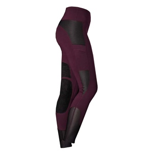 Women PIHA SPORTS Custom Digital Printing Polyester/Spandex Mid Waist Anti-Bacterial SEAMED Mid-Calf <b>Equestrian</b> <b>Leggings</b> - Product Image 5