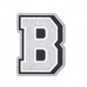 Satisfacción del cliente garantizada Oro Vermeil Encantos iniciales Deportes Dibujos animados Rosa Colorido Letra 'a-z' Encantos de zuecos - Product Image 3