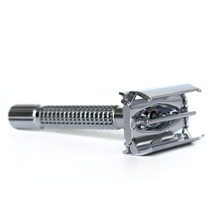 New Tùy Chỉnh Matte Đen Kim Loại Điều Chỉnh Bướm De <span class=keywords><strong>Double</strong></span> <span class=keywords><strong>Edge</strong></span> Dao Cạo An Toàn Cho Mens Cạo Râu - Product Image 4