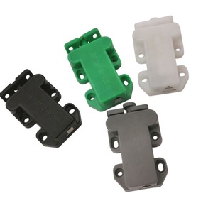 Grandes capturas para cajón tranquilo cerca de empuje para abrir sistema blanco imán magnético de puerta de gabinete de plástico a - Product Image 4
