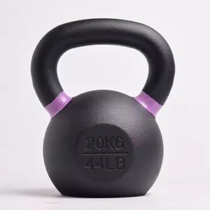 Meilleure vente Home Gym Logo personnalisé 4kg <span class=keywords><strong>16kg</strong></span> 20kg 24kg 32kg <span class=keywords><strong>Kettlebell</strong></span> Set Handle Cast Iron Competition <span class=keywords><strong>Kettlebell</strong></span> - Product Image 4