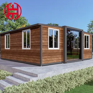 Kant-En-Klare Kleine Geprefabriceerde Huis Prefab Modulaire Huizen Uitbreidbaar Containerhuis 20ft 40ft Te Koop