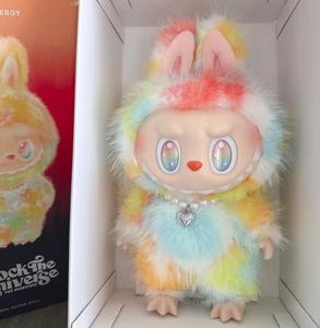 מקורי 100% labubu פופ מארט המפלצות רוק אנרגיה גבוהה היקום חמוד ניילון קטיש בובה עבור מתנות - Product Image 3