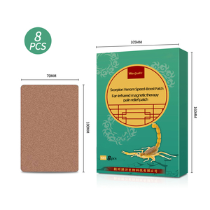 8 pcs/बॉक्स सबसे लोकप्रिय उत्पाद कम कीमत मधुमक्खी जहर मोक्सीबुशन अब तक इन्फ्रारेड दर्द राहत पैच - Product Image 5