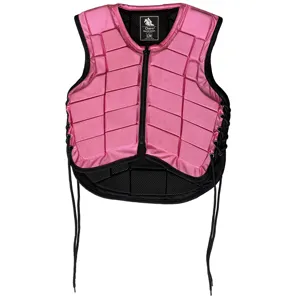 Etichetta personalizzata stampa Logo cavallo Starter protezione di sicurezza sul petto abbigliamento equestre per bambini donna gilet uomo