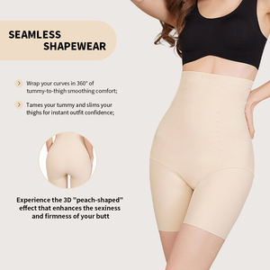 Pantaloncini modellanti in Nylon senza cuciture S-SHAPER da donna di alta qualità personalizzati maternità taglie forti 3D che scolpiscono le mutandine di controllo dei <span class=keywords><strong>fianchi</strong></span> - Product Image 3