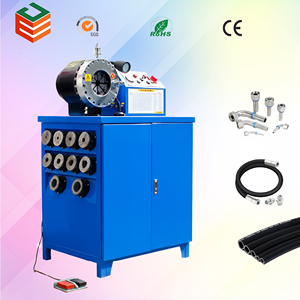 เครื่องอัดสายไฮดรอลิก Jiaer 220V แบบใช้มือ  พร้อมมอเตอร์ปั๊ม 3 กิโลวัตต์ รับประกัน 1 ปี ใช้งานง่าย รุ่นใช้แล้ว - Product Image 1