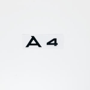 Emblème <span class=keywords><strong>Audi</strong></span> de remplacement pour <span class=keywords><strong>A3</strong></span>/A4L/A6L/A8L, badge arrière numérique, badge 4WD, badge latéral, badge de cylindrée du <span class=keywords><strong>moteur</strong></span> - Corps en métal - Product Image 3