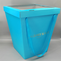 Emballages cadeaux de luxe personnalisés en carton ondulé écologiques OEM, conception de marque, emballage de fleurs