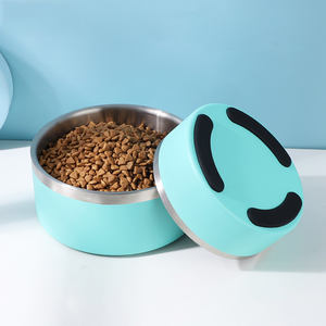 Comedero para Mascotas de Acero Inoxidable 304 Resistente de 66 oz, Tazón para Perros con Base Antideslizante, Aislamiento al Vacío Ecológico para Perros y <span class=keywords><strong>Gatos</strong></span> - Product Image 2