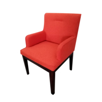 Fauteuil de salle à manger rembourré de style nordique moderne et coloré pour café, bistrot, bureau, réception, salon, cuisine, restaurant