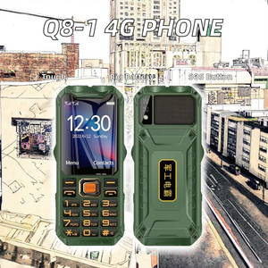 Hot bán Q8-1 4 gam tính năng điện thoại LCD 2.4 "Màn hình Elder 16800mAh pin Ba chống sốc LED Đèn pin SOS Dual Sim 4 gam - Product Image 2