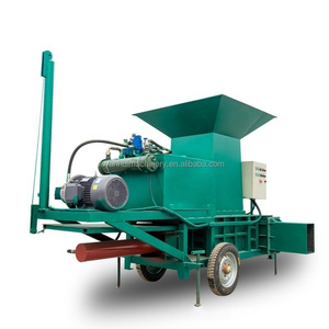 Compacteur de déchets agricoles, presse à balles pour la canne à sucre, machine de recyclage pour ensilage de maïs, sciure de bois, foin d'alfalfa, paille - Product Image 1