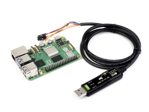 Waveshare工业级USB转TTL（D）串口电缆，原装FT232RNL芯片，适用于Raspberry <span class=keywords><strong>Pi</strong></span> 5串口调试 - Product Image 5