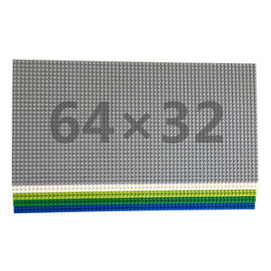 ของเล่นเสริมพัฒนาการเด็กก่อนวัยเรียน <span class=keywords><strong>ราคา</strong></span>โรงงานถูก บล็อกต่อผนัง 32x64 แผ่นฐาน - Product Image 1