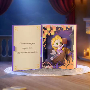 Série de contes de fées des princesses Disney, boîte mystère en peluche, ornements, 100% authentiques, décoration d'intérieur, <span class=keywords><strong>idée</strong></span> cadeau surprise - Product Image 4