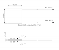 Módulo de refrigeración Peltier de alta durabilidad, para refrigerador de coche médico, refrigeración láser, chip de refrigeración de grado Industrial TEC, 1 unidad, 2 unidades