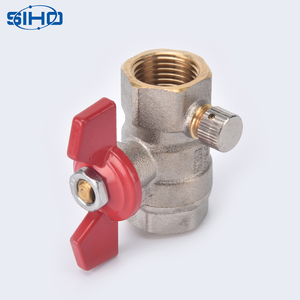 Nouveau produit Robinet à bille en laiton forgé avec poignée papillon de 1/2 pouce - Product Image 5