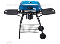 Table de barbecue coréenne moderne sans fumée en acier inoxydable émaillé, portable et pliable pour camping et cuisines