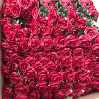Meistverkaufte Künstliche Rosen-Blumen mit 7 Blütenköpfen Weiße Rosen Künstliche Blumen Künstliche Seidenblumen im Großhandel