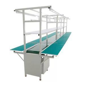 Professionele Aangepaste Pvc/Pu Plastic Transportband Kleine Helling/Dip Hoek Nieuwe Staat Emmer Doseereenheid Tandwielkern - Product Image 1