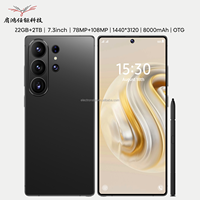 Teléfono Inteligente S26 Ultra 5G con Android 15, 22G+2TB, Precio de Fábrica, NUEVO 2026, Lápiz Integrado, 108MP, LTE, Doble SIM, Pantalla Grande