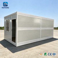Bâtiment Conteneur Mobile Pliable d'Extérieur pour la Réinstallation d'Urgence et l'Usage Résidentiel en Cas de Catastrophe Séismique