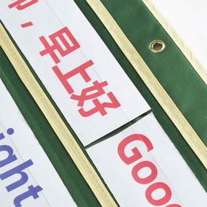 New Design Hot Selling Green Color Pocket Charts for Classroom Education - Product Image 6