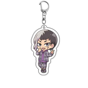 Porte-clés en acrylique Chrome <span class=keywords><strong>Anime</strong></span> <span class=keywords><strong>Dr</strong></span>. <span class=keywords><strong>Stone</strong></span> Ishigami Senkuu Kohaku, ornements mignons pour sacs à dos d'étudiants, cadeaux breloques - Product Image 3