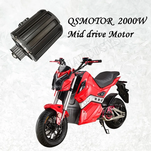72V 70km/h Qs <b>Engine</b> Mid Motor <b>Bike</b> Kit New Condition with EM100SP-5.0 Controller and Hall Mid Drive Motor Belt Type - Product Image 3