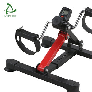 Mini vélo d'exercice Portable <span class=keywords><strong>pied</strong></span> colporteur bureau vélo bras et jambe colporteur Machine moniteur Lcd pliant pédale exercice - Product Image 1