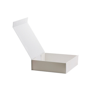 Custom Screen Printing logo Plain White Medium Size <b>square</b> Magnetic Folding Gift Box with Magnetic Lid - Product Image 2