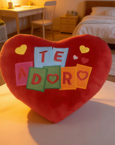 Wholesale Custom Hearts <b>Pillows</b> Valentine's Day Heart-Shaped Love <b>Pillow</b> Plush Toy Wedding Gift PP Cotton Filling Unisex Party - Product Image 6