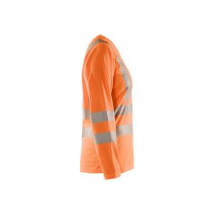BLAKLADER - 348510135300XL Camiseta Hi-Vis de manga larga para mujer Orange - EAN 7330509645369 ROPA DE TRABAJO DE LA HI-VIS - Product Image 4