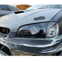 Phare LED Angel Eye à boîtier noir pour Starlet Glanza V EP91 1996 1997 1998 1999 Accessoires