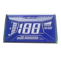 Panel Meter LCD VA Tipe 4 1/2 Digit dengan Lampu Latar LED Putih untuk Speedometer/Odometer Sepeda Motor Yamaha, Dijual Langsung dari Pabrik