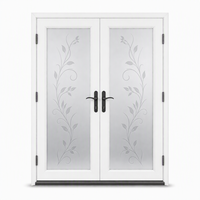 Porte insonorisée en PVC, porte sécurisée en PVC, porte en PVC à verrouillage multipoints pour projets résidentiels, villas, appartements et immeubles