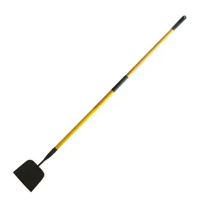 Agriculture Digging Carbon Steel Full Forged Garden Farming Hoe Edger With Fiberglass Handle