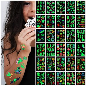 Pegatinas de Tatuajes Iluminadas de Dibujos Animados para Tatuajes Personalizados para Niños <span class=keywords><strong>en</strong></span> <span class=keywords><strong>la</strong></span> <span class=keywords><strong>Cara</strong></span> y los Brazos - Product Image 3