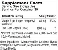 OLLI Superfood Capsules de Racine de Betterave Naturelle Marques Blanches Adultes Certifié HALAL ISO KOSHER Qualité Alimentaire Nutrition Sportive Nitric