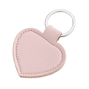 Juego de Llaveros de Cuero con Forma de Corazón, Ecológicos y Profesionales, Personalizados, con Anillos de Aleación de Zinc, para Regalos Corporativos Ejecutivos - Product Image 3