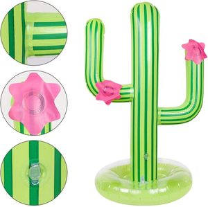Jeu de lancer d'anneaux gonflables en forme de cactus - Product Image 2