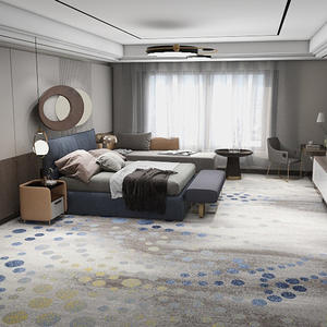 Moquette tressée Axminster sur mesure, fabriquée à la machine, pour salle de réunion professionnelle, antidérapante, durable, écologique, ignifuge - Product Image 4