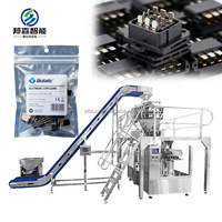 Machine d'emballage automatique de composants électroniques, de dattes rouges, de graines de tournesol, de grains de café, de noix, pour sachets préformés, doypacks et granulés alimentaires