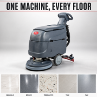 Nettoyeur de sols autopropulsé CleanHorse H10, machine de nettoyage de sols à batterie, laveuse-sécheuse pour usine d'électronique