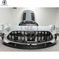 Kit carrosserie style Black Series en fibre de carbone semi-complète, pare-chocs, spoiler, capot, garde-boue pour AMG GT GTC GTS 2017-2019, kit BS