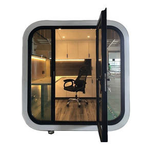 Flexibilidad Camping Jardín al aire libre Casa pequeña Pod Casa prefabricada Cabina de teléfono acústica Pod <span class=keywords><strong>para</strong></span> oficina - Product Image 3