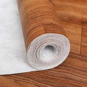 Rollo de Suelo de Vinilo Autoadhesivo Económico de 1 mm, Alfombra de Linóleo, Rollo de Piso Antideslizante de Plástico PVC - Product Image 1