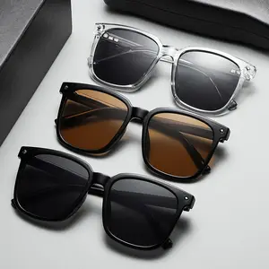 Square Frame Colorful Custom Trendy Sun Glasses Sea Water Corrosion Protection Polarized Fashion Women Men Sunglasses 2024
