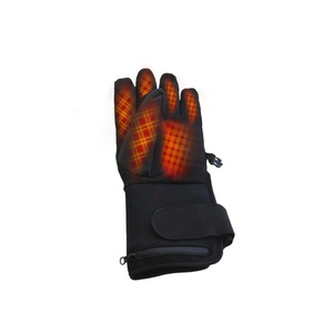 Guantes Calefactables Recargables por USB, Mitones para Auto, Cálidos, Impermeables, para Nieve, Tejidos Personalizados, para Clima Frío, de Cuero, Azules, Negros, para Mujer, de PU, para Escalar en Hielo - Product Image 3